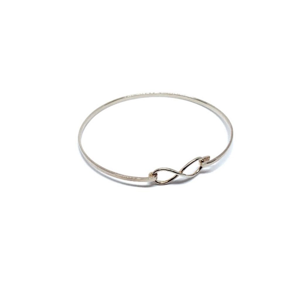 Zilveren infinity armbandje