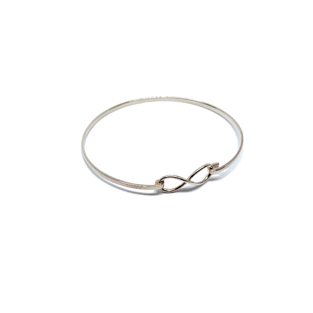 Zilveren infinity armbandje