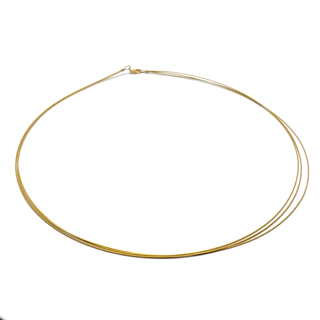 Vergulde draad ketting