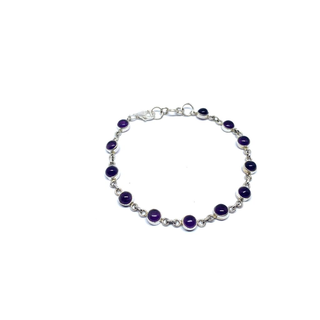 Amethist armband verstelbaar