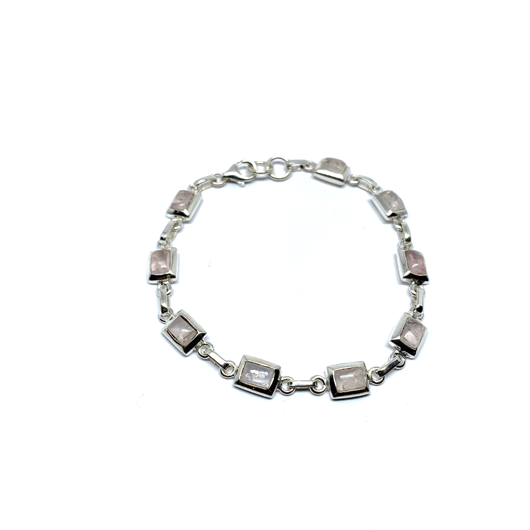 Rozenkwarts armbandje