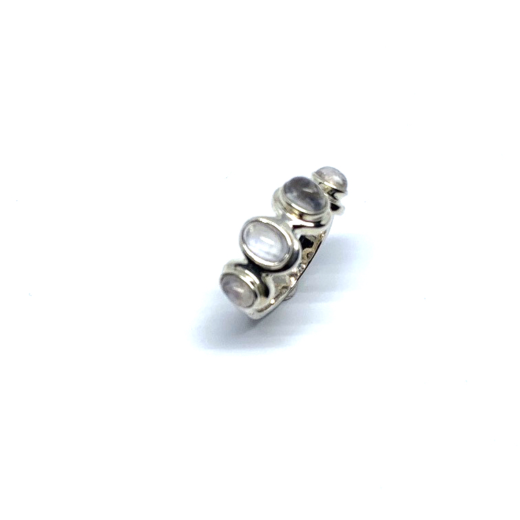 Maansteen ring 4 stone