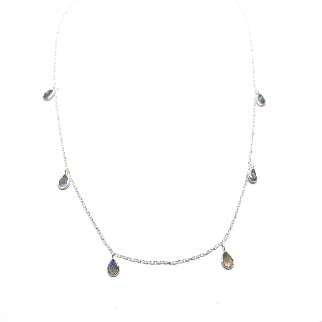 Labradoriet ketting 40-45 cm
