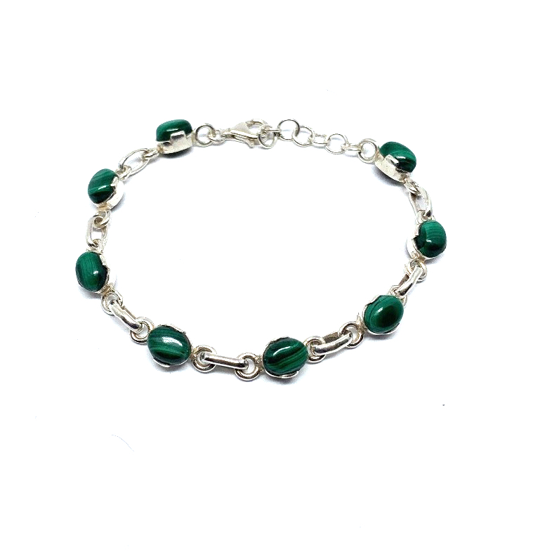 Malachiet armband verstelbaar