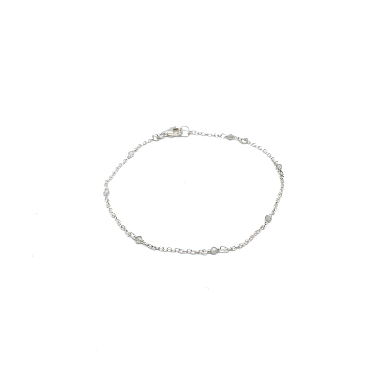 Labradoriet armbandje fijn
