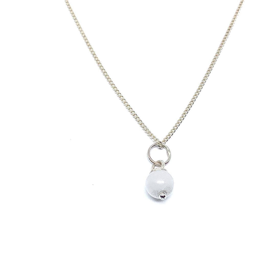 Turkoois ketting 6 mm
