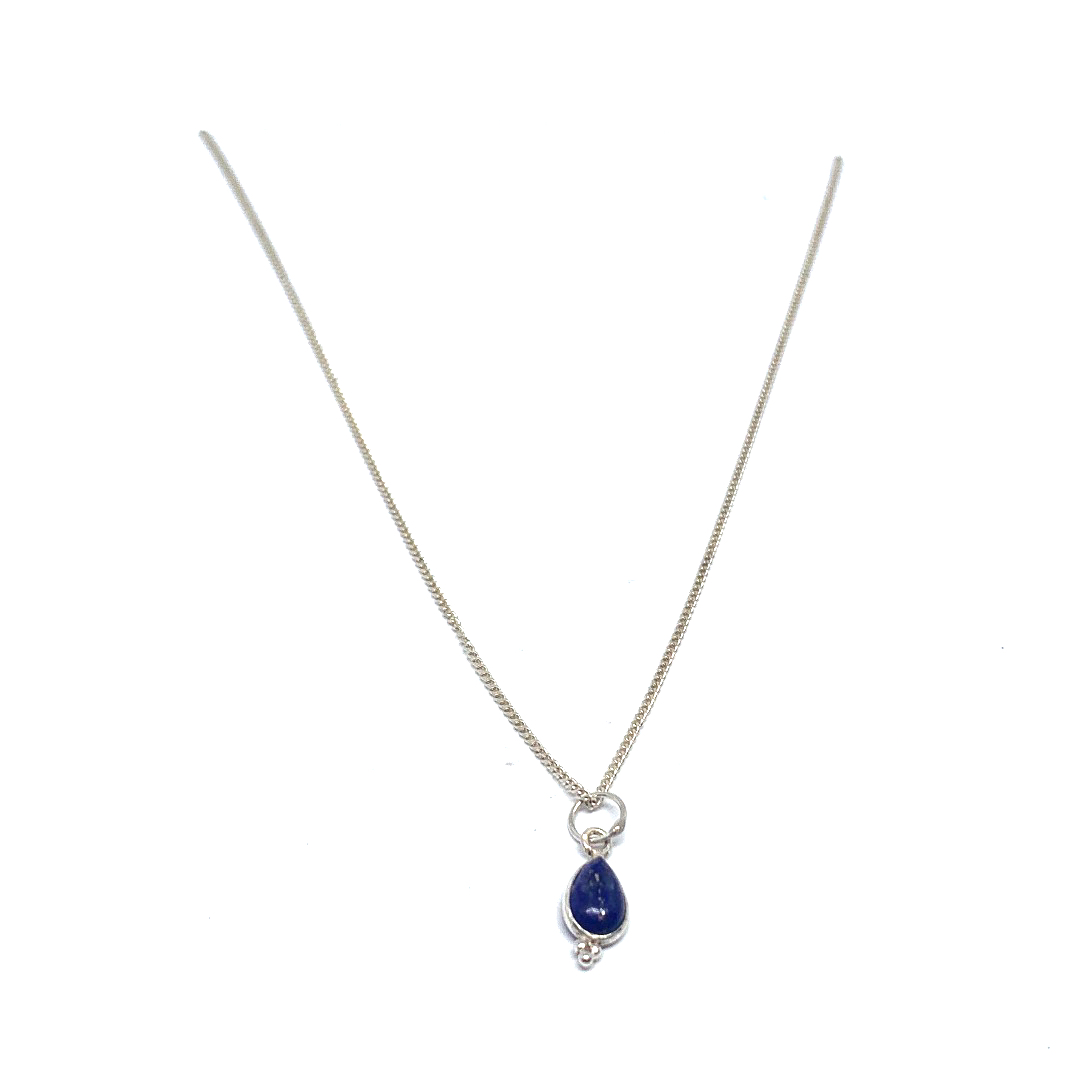 Ketting met Lapis Lazuli klein 8mm