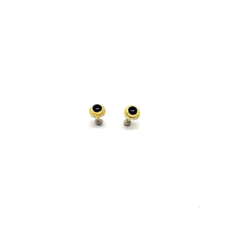 Black Onix 24 k verguld sierrand