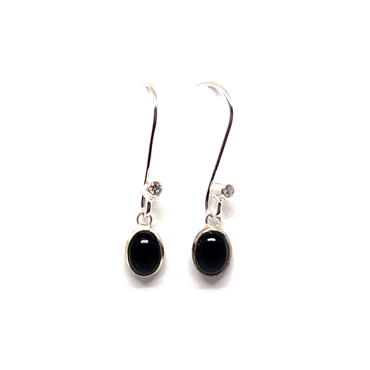 Black Onix oorhangers